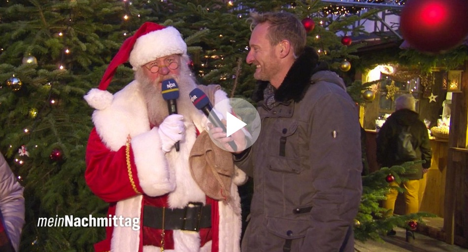 Weihnachtsmanntreffen Celle beim NDR